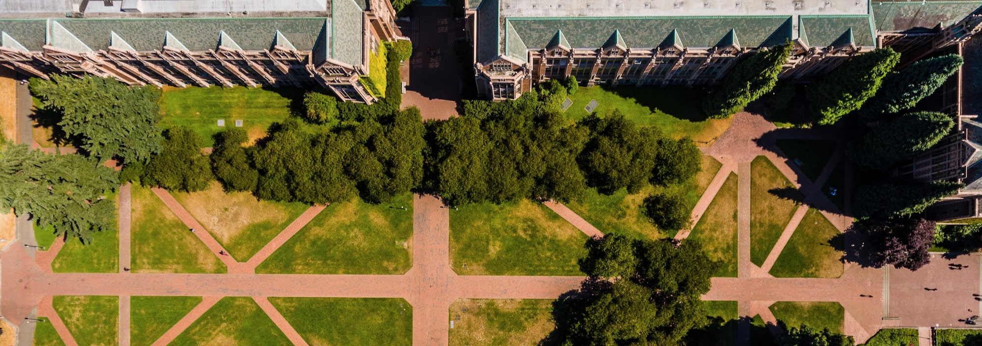 Overhead view of miller hall